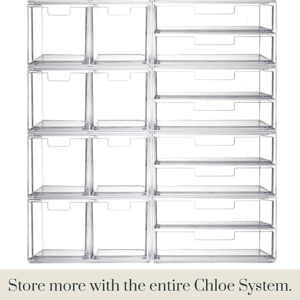 STORi Stackable Desk Drawer Organizer for Desktops and Vanities