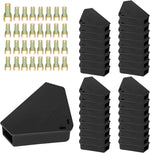 Anblak Mouse Station with Keys Black 6 Pack, Key Required Mouse Stations, Mice Stations, Keeps Children and Pets Safe Indoor & Outdoor