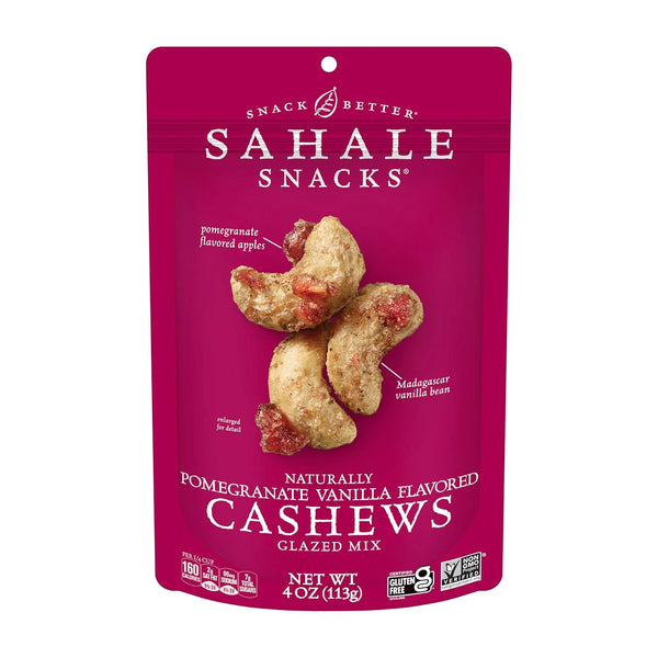Sahale Snacks Glazed Mix Nut Blend Variety Pack, 12 Total Packs, 1.5 Oz Grab & Go Bags