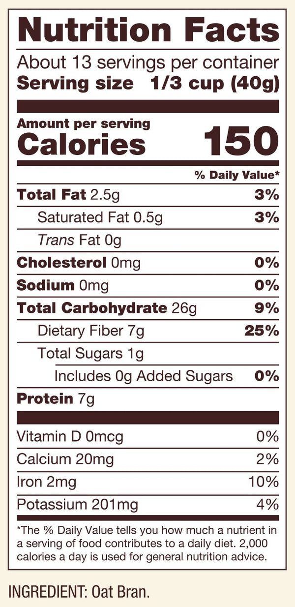 Bob's Red Mill Oat Bran Hot Cereal, 18oz (Pack of 4), Non GMO, Vegan, Kosher