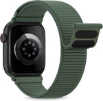 Nylon Loop Sport Band Compatible with Apple Watch Bands 44mm 45mm 46mm 49mm 42mm for Women Men, iWatch Wrist Straps for Ultra 3 2, Se, Series 11 10 9 8 7, Breathable, Soft Band Ideal for Outdoor