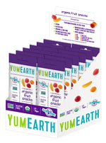 YumEarth Organic Tropical Fruit Snacks (Pack of 35) - 0.7 Ounce Snacks Packs - Non GMO, Gluten Free, Vegan, Dye Free - Pineapple, Raspberry, Mango