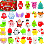 30 Pack Squishy Toys, Kawaii Squishies Party Favors for Kids 4-8 8-12 Treasure Box Toys for Classroom Birthday Xmas Gifts Goodie Bag Mini Animals Mochi Squishy Stress Relief Sensory Toys Random