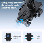 Secure Bike Phone Holder Mount for Handlebars, Compatible with 4.5-6.8 Inch Smartphones
