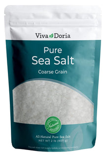 Viva Doria pure sea salt coarse grain 2 lb ideal for salt grinders