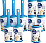 Extra Sticky Lint Roller, Mega Value Set 400 Sheets for Pet Hair Removal, Dog and Cat Lint Remover for Clothes, Furniture, Carpet
