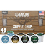 Black Rifle Coffee Company Supply Drop Variety Pack, 96 Count K Cups, 4 Blends