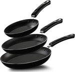 Utopia Kitchen Nonstick Cookware 3 Piece Set with Induction Bottom