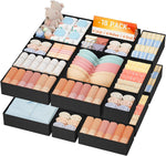 18-pack drawer organizer for nursery and bedroom storage