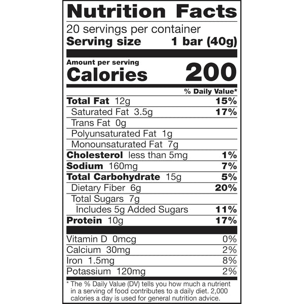 Nature Valley Peanut Butter Dark Chocolate Protein Chewy Snack Bars, 20 Bars, 28.4 oz