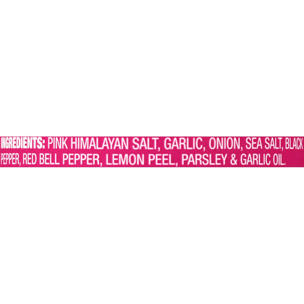 McCormick Himalayan Pink Salt, Black Pepper, and Garlic Seasoning, 6.5 oz, Gluten Free, Paleo, Non GMO