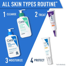 ceraVe daily moisturizing lotion for dry skin 19 ounce fragrance free oil free body lotion and face moisturizer
