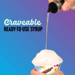 6-pack hawaiian shaved ice syrup assortment, dye-free flavors for shaved ice, snow cones, slushies, sodas, and more