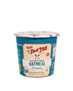 Bob's Red Mill GF Oatmeal Cup, Classic, 1.81 Ounce Cup (Pack of 12), Gluten Free, Non-GMO, Vegan, Whole Grain, Kosher