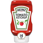 Heinz 14 oz Tomato Ketchup, Gluten-Free, America's Favorite, Inverted Squeezable Bottle