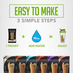 Chike High Protein Iced Coffee 20g Protein Keto Friendly Gluten Free Single Serve Packets 6 Count Espresso