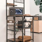 Storage bins with lids for home and office organization