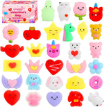 30 Pack Squishy Toys, Kawaii Squishies Party Favors for Kids 4-8 8-12 Treasure Box Toys for Classroom Birthday Xmas Gifts Goodie Bag Mini Animals Mochi Squishy Stress Relief Sensory Toys Random