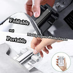 Adjustable Angle Height Phone Stand for Desk Compatible with iPhone and Smartphones