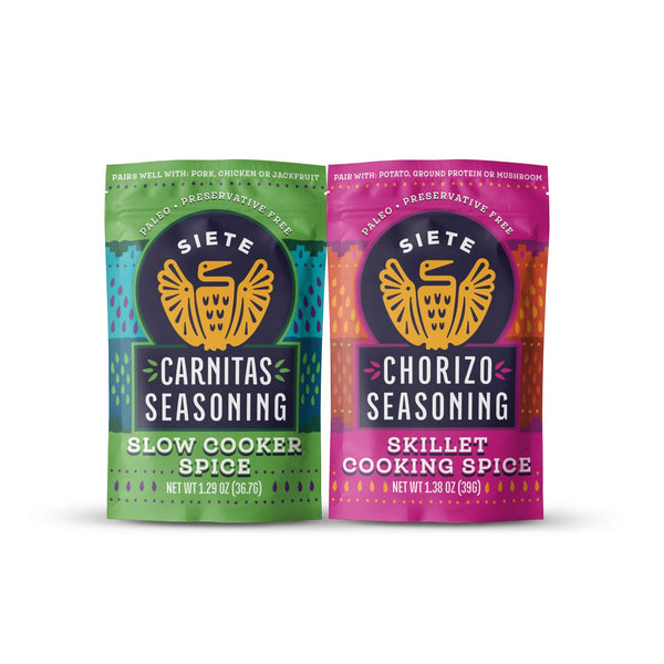 Siete Mild Taco Seasoning Mix, Gluten Free, Vegan, Paleo, Whole 30 Approved, 1 Packet