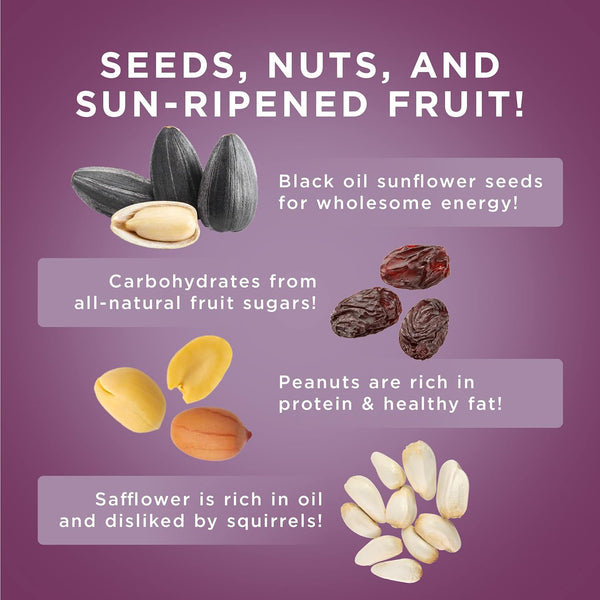 Audubon Park Nut & Fruit Snack Stack Bird Food 6-Pack