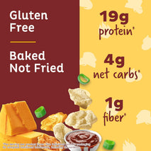 quest nutrition protein chips variety pack, 12-pack, bbq, cheddar, sour cream, high protein, low carb, 1.1 oz