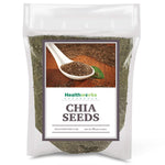 Healthworks Superfoods Raw Chia Seeds - 32 Oz / 2 Lbs - Premium & All-Natural - Contains Omega 3, Fiber & Protein - Great with Shakes, Smoothies & Oatmeal