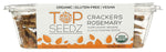 Top Seedz, Crackers Rosemary Organic, 5 Ounce