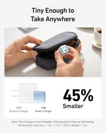Anker 20W USB C Charger Block for iPhone and Galaxy