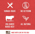 Full Moon Beef Jerky Dog Made in USA Grain Free 11 oz