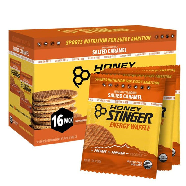 Organic Honey Waffle Energy Stroopwafel for Exercise and Performance