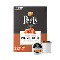 Peet's Coffee Flavored Light Roast Keurig K-Cup Pods Arabica Coffee 22 Count