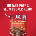 McCormick, 1.3 Oz Slow Cooker Savory Pot Roast Seasoning Mix Pack of 1 Old Fashioned Flavor