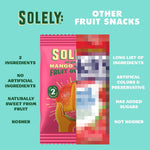 Organic Mango and Guava Whole Fruit Gummies, Non GMO, Vegan, Shelf Stable