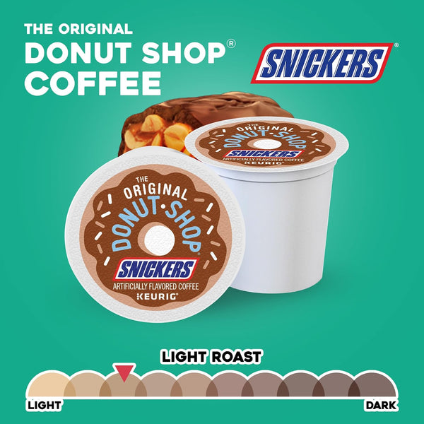Snickers Coffee Keurig Single Serve K-Cup Pods 60 Count