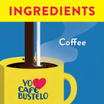 Cafe Bustelo Aluminum Espresso Capsules for Nespresso Original Line Machines