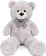 MaoGoLan Giant Teddy Bear 4 Feet,Adorable and Cuddly Big Bear Stuffed Animal 47", Classic Teddy Bear Plush Gift Decoration for Baby Shower,Party,Birthday,Valentines Day,Tan