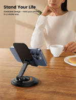 Lamicall Cell Phone Stand for Desk with 360° Rotation and Multi-Angle Adjustment