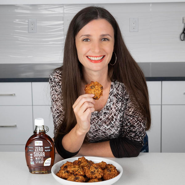 Wholesome Yum Zero Sugar Maple Syrup: Keto, Natural, Sugar-Free, Gluten-Free, Vegan (12 oz Plastic Bottle)