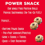 simplyFUEL Whole-Food Protein Balls, 8g Protein, Gluten-Free, 9.6 oz