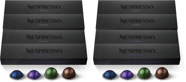 Nespresso Vertuo Dark Roast Coffee and Espresso Pods Variety Pack