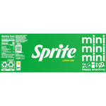 Sprite Lemon Lime Soda Soft Drinks, 7.5 fl oz, 10 Pack