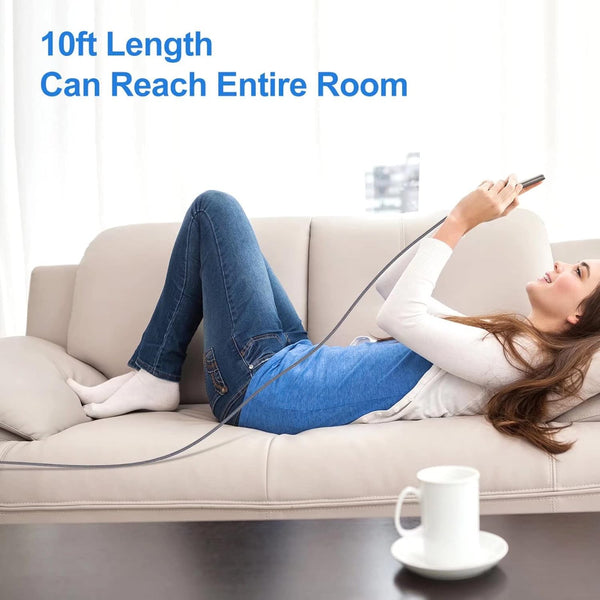 10ft USB C Charging Cable 2Pack for Android Phone Laptop
