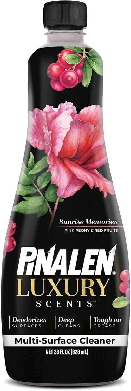 PINALEN Luxury Scent Multipurpose Cleaning Spray - Opulence Bloom - 22 fl oz - All Purpose Cleaner for Kitchen, Bathroom & Surfaces
