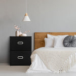 StoreOne Fabric Storage Cube Bins for Home and Bedroom Organization
