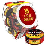 Jack Link's Original Beef Jerky Chew, 36 Pack, 0.32 oz Tins, Ready to Eat Protein Snacks