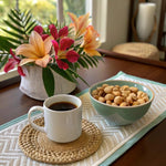 kauai coffee k-cup pods, arabica coffee, 10% hawaiian, medium roast, vanilla beans with toasted macadamia nuts, 22 count