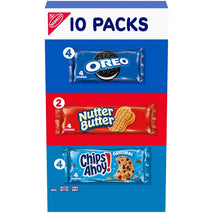 Nabisco Cookies Variety Pack with OREO, Nutter Butter, and CHIPS AHOY!