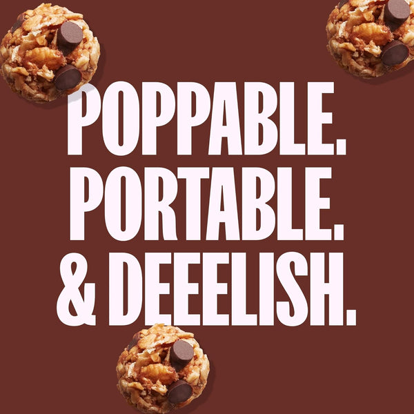 Organic and Gluten-Free Chocolate Chip Granola Bites, 28 Count, Individually Wrapped Snacks