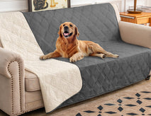 Ameritex Waterproof Dog Bed Cover Pet Blanket with Anti-Slip Back for Furniture Bed Couch Sofa - 5-layer water-resistant and machine washable